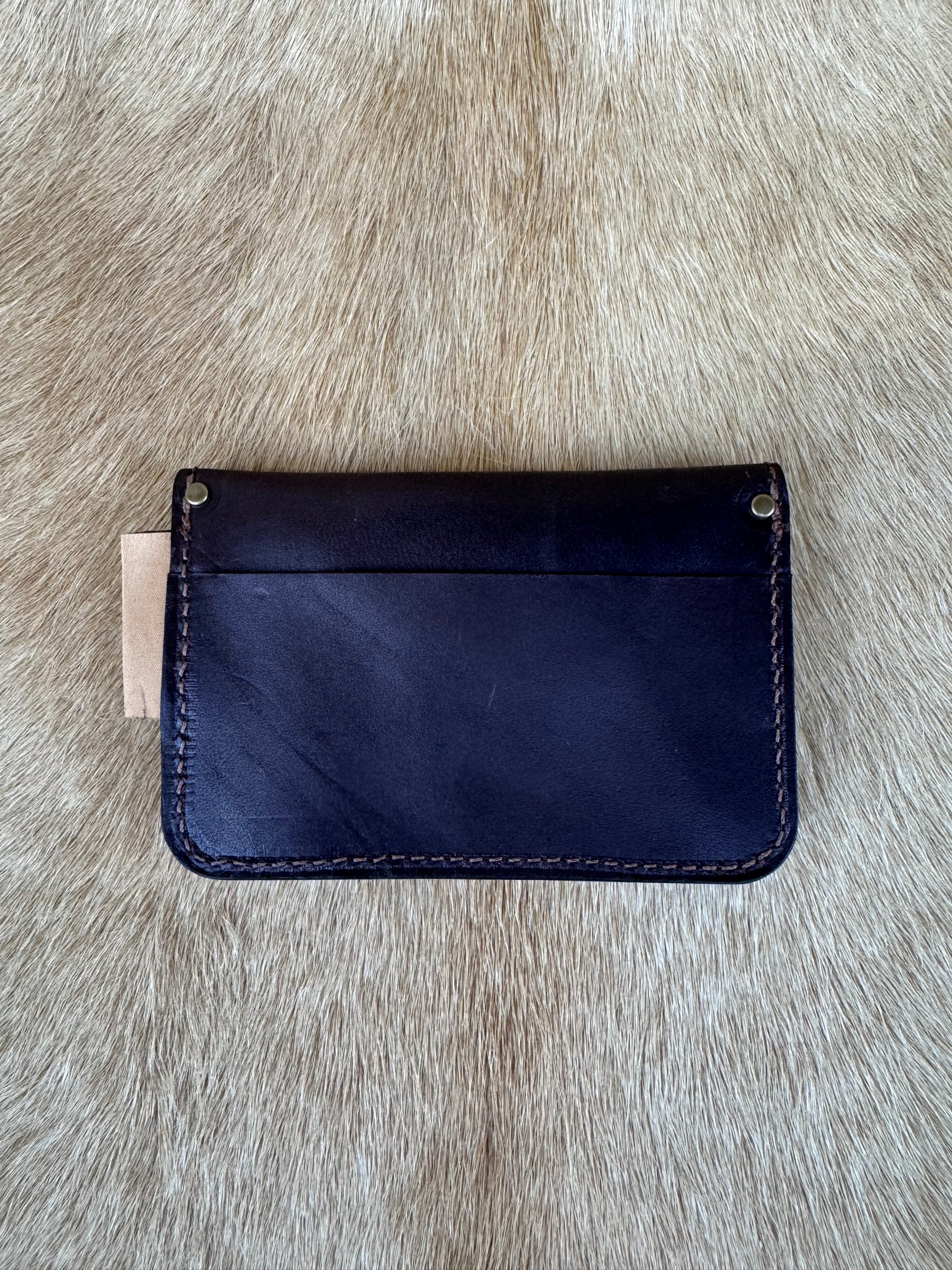 Buckshot Wallet - Simco Tooled Pleasure Saddle 001