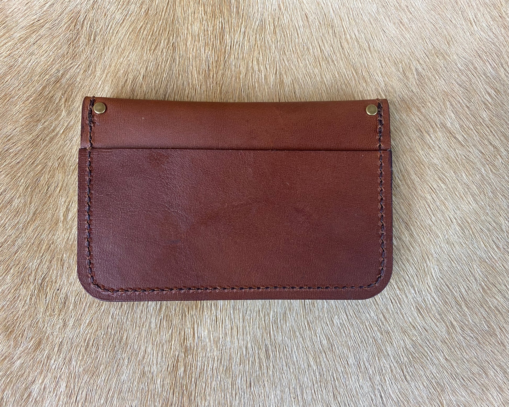 Buckshot Wallet - medium brown